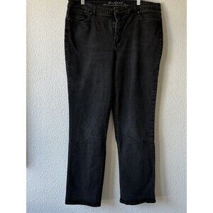 Gloria Vanderbilt Jeans All Around Slimming Effect Black Women’s Size 18